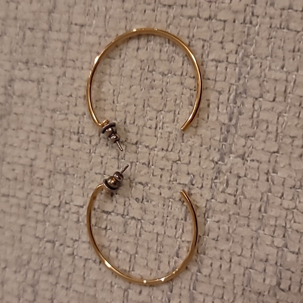 Vintage Simple Hoop Earrings 💛
